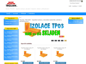 Obchod stavby TROJAN